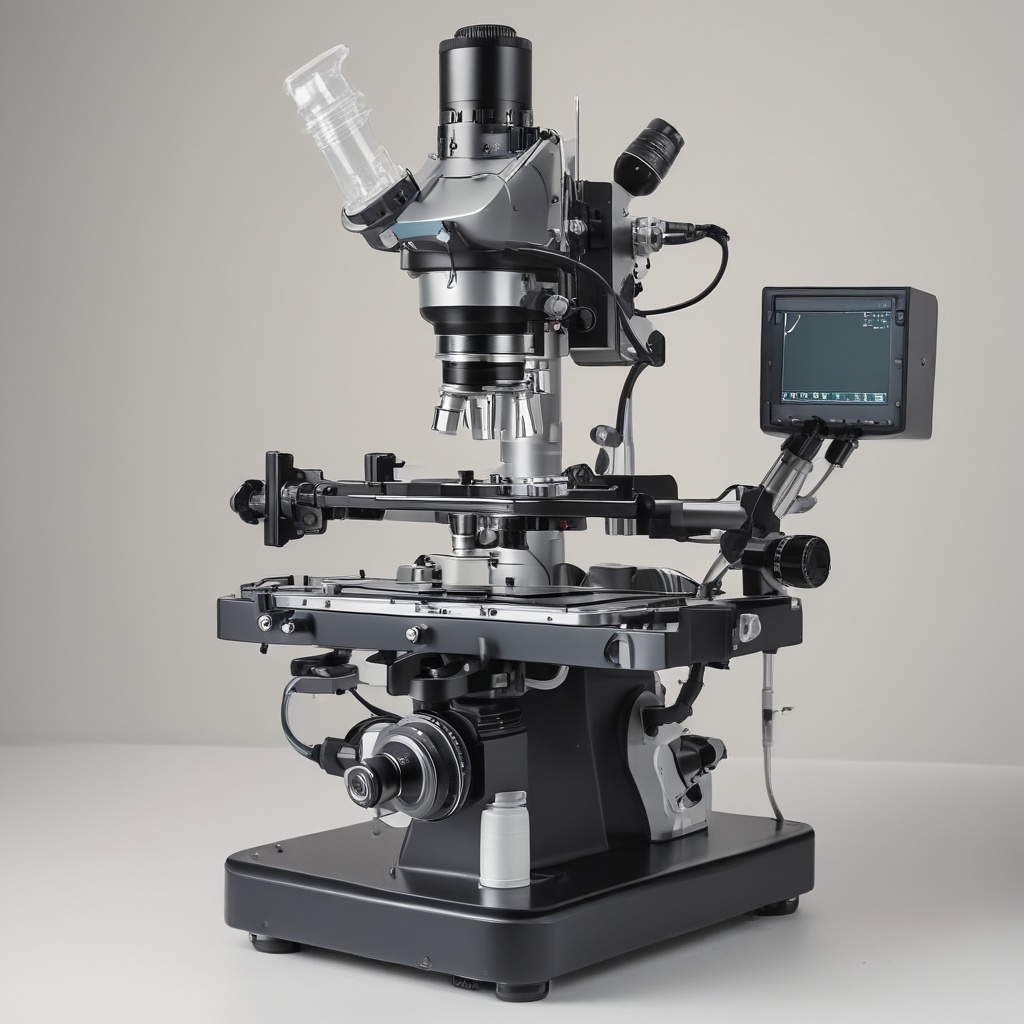 An airy spinning disk microscope used in advanced cellular studies